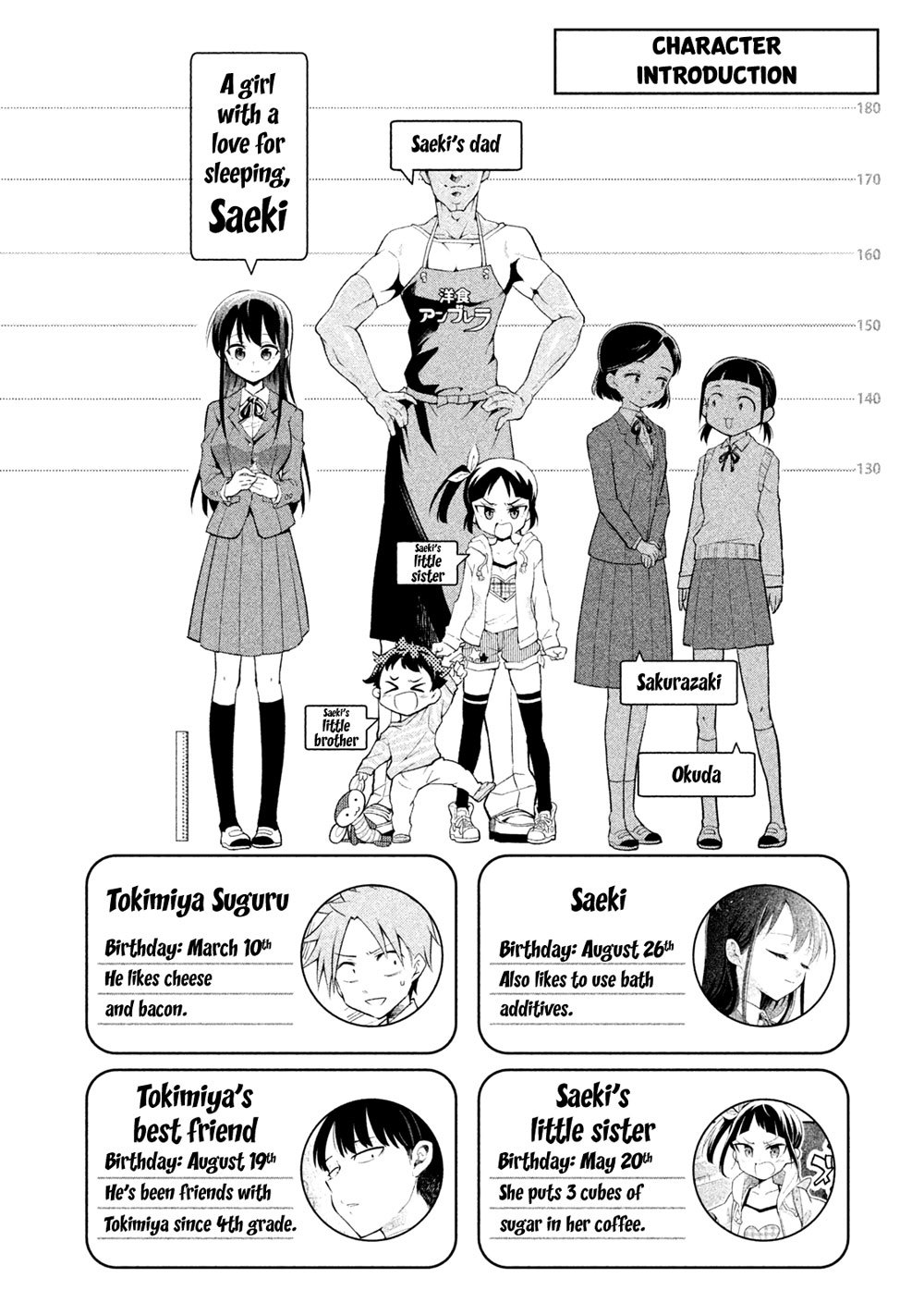 Saeki-san wa Nemutteru chapter 9
