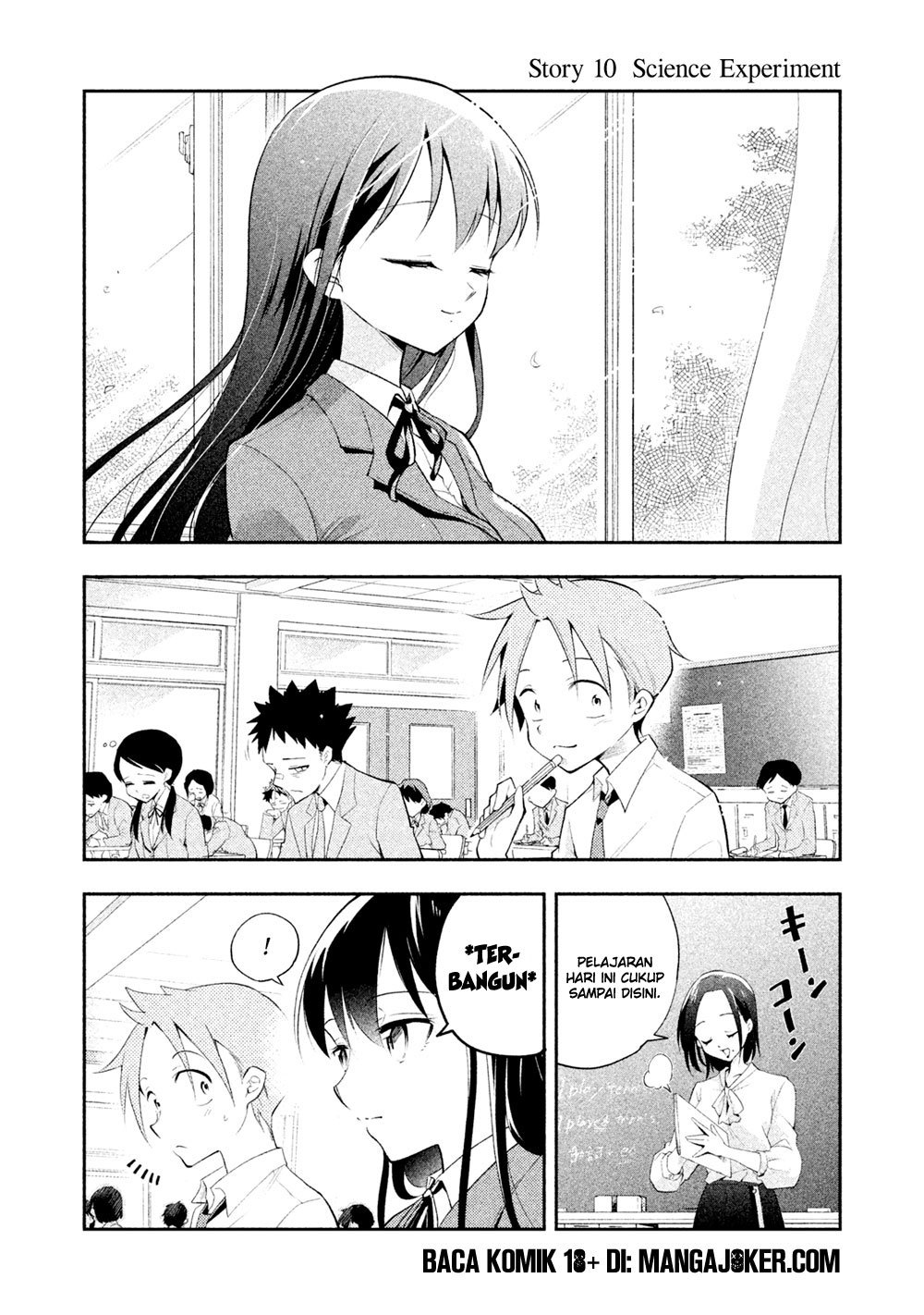 Saeki-san wa Nemutteru Chapter 10 Bahasa Indonesia