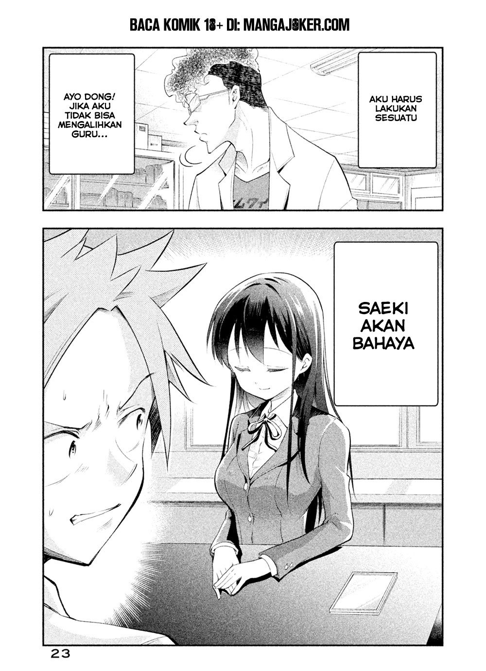 Saeki-san wa Nemutteru Chapter 10 Bahasa Indonesia