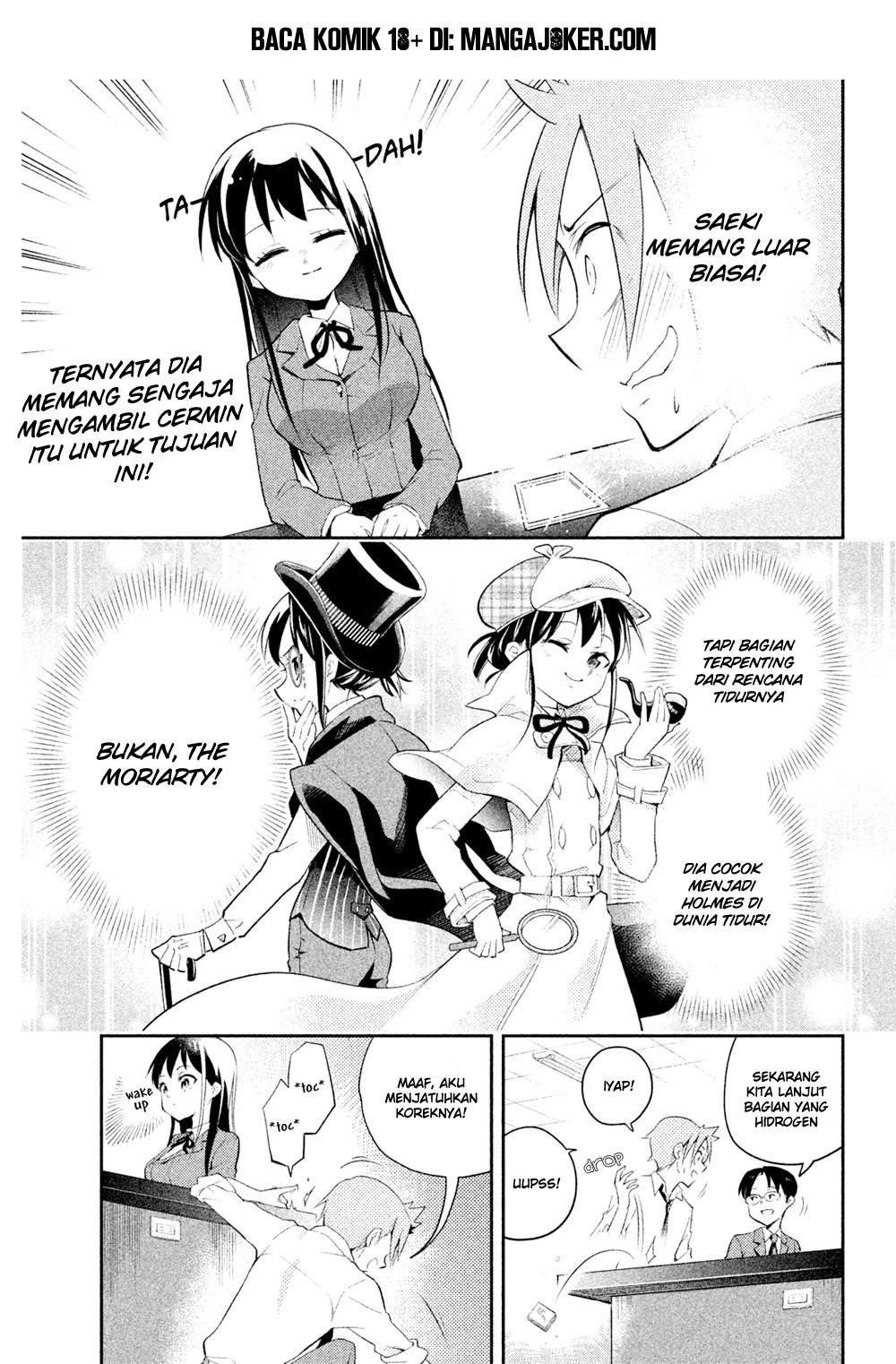 Saeki-san wa Nemutteru Chapter 10 Bahasa Indonesia