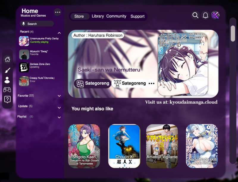 Saeki-san wa Nemutteru Chapter 25 Bahasa Indonesia