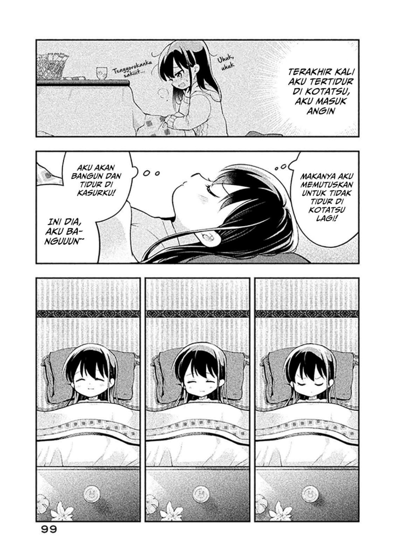 Saeki-san wa Nemutteru Chapter 25 Bahasa Indonesia