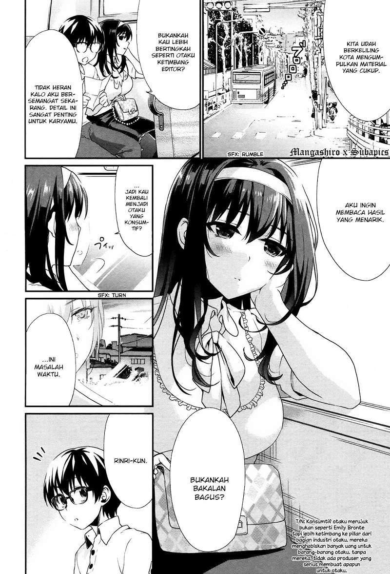 Saenai Heroine no Sodatekata: Koisuru Metronome Chapter 02