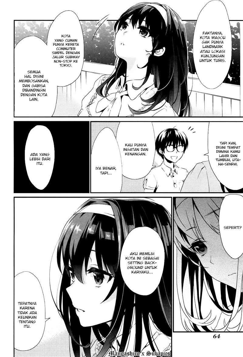 Saenai Heroine no Sodatekata: Koisuru Metronome Chapter 02