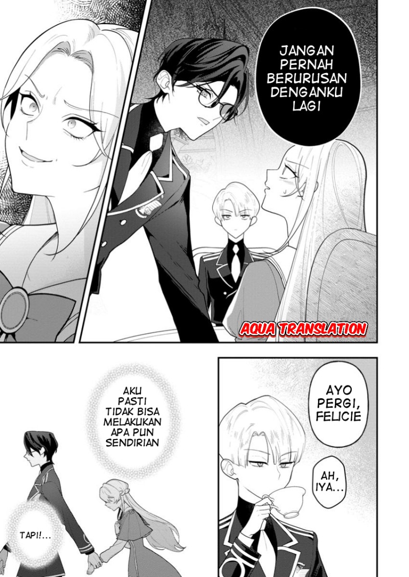 Saenai Kagomochi Reijou Kokou no Ouji-sama ni Misomerareru Chapter 03.2 Bahasa Indonesia