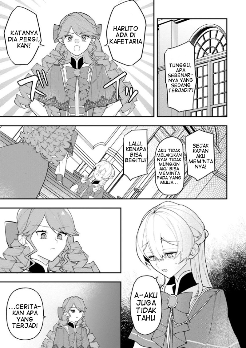 Saenai Kagomochi Reijou Kokou no Ouji-sama ni Misomerareru Chapter 03.2 Bahasa Indonesia