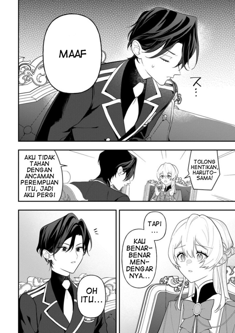 Saenai Kagomochi Reijou Kokou no Ouji-sama ni Misomerareru Chapter 03.2 Bahasa Indonesia