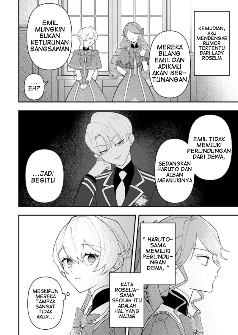 Saenai Kagomochi Reijou Kokou no Ouji-sama ni Misomerareru Chapter 03.2 Bahasa Indonesia
