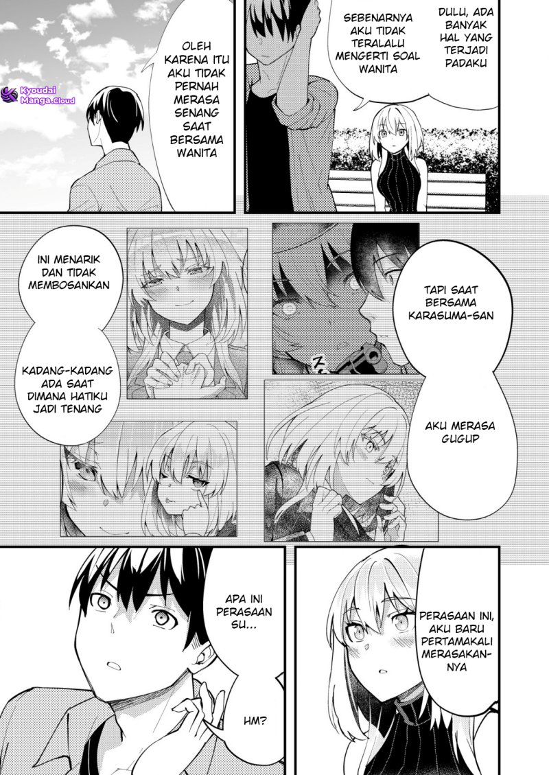 Sagishi to Keisatsukan no Rennai Kyori Chapter 11.2 Bahasa Indonesia