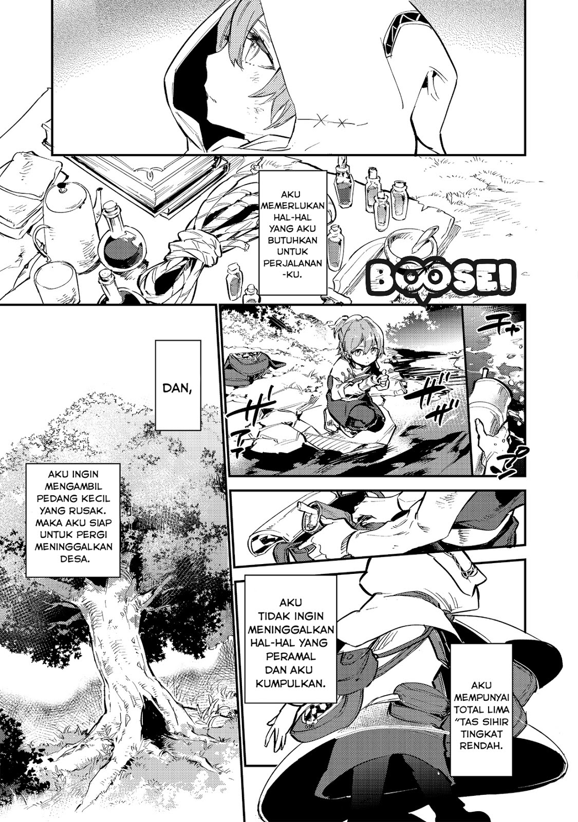 Saijaku Tamer wa Gomi Hiroi no Tabi wo Hajimemashita Chapter 01 Bahasa Indonesia