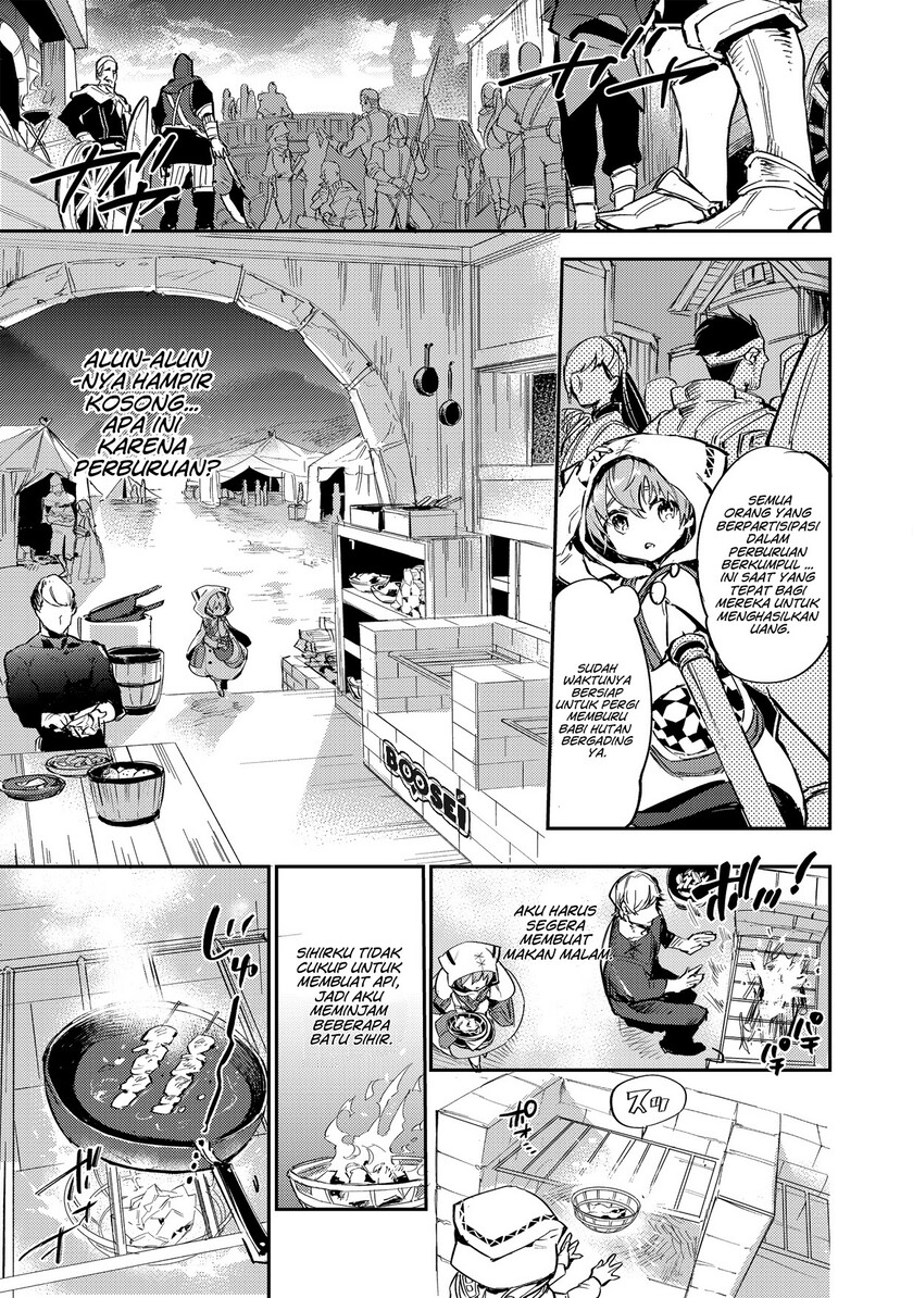 Saijaku Tamer wa Gomi Hiroi no Tabi wo Hajimemashita Chapter 02.2 Bahasa Indonesia