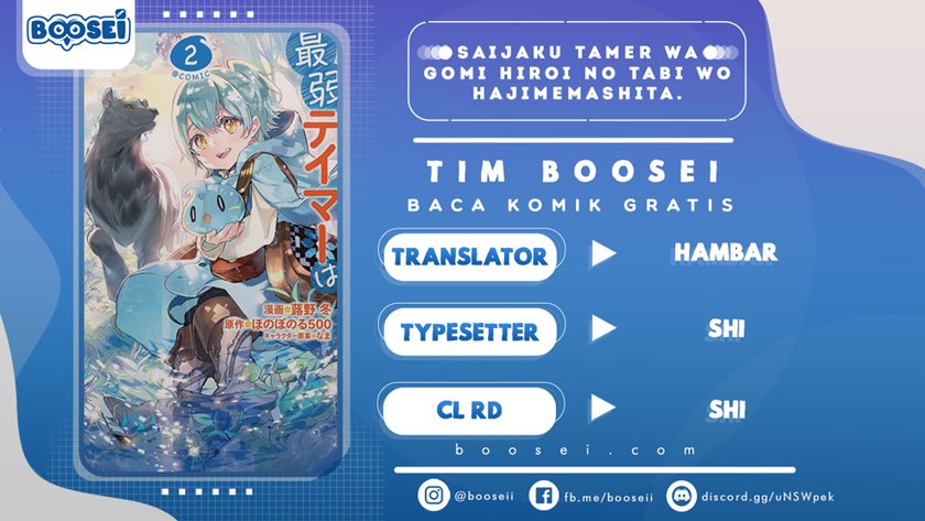 Saijaku Tamer wa Gomi Hiroi no Tabi wo Hajimemashita Chapter 09.1 Bahasa Indonesia