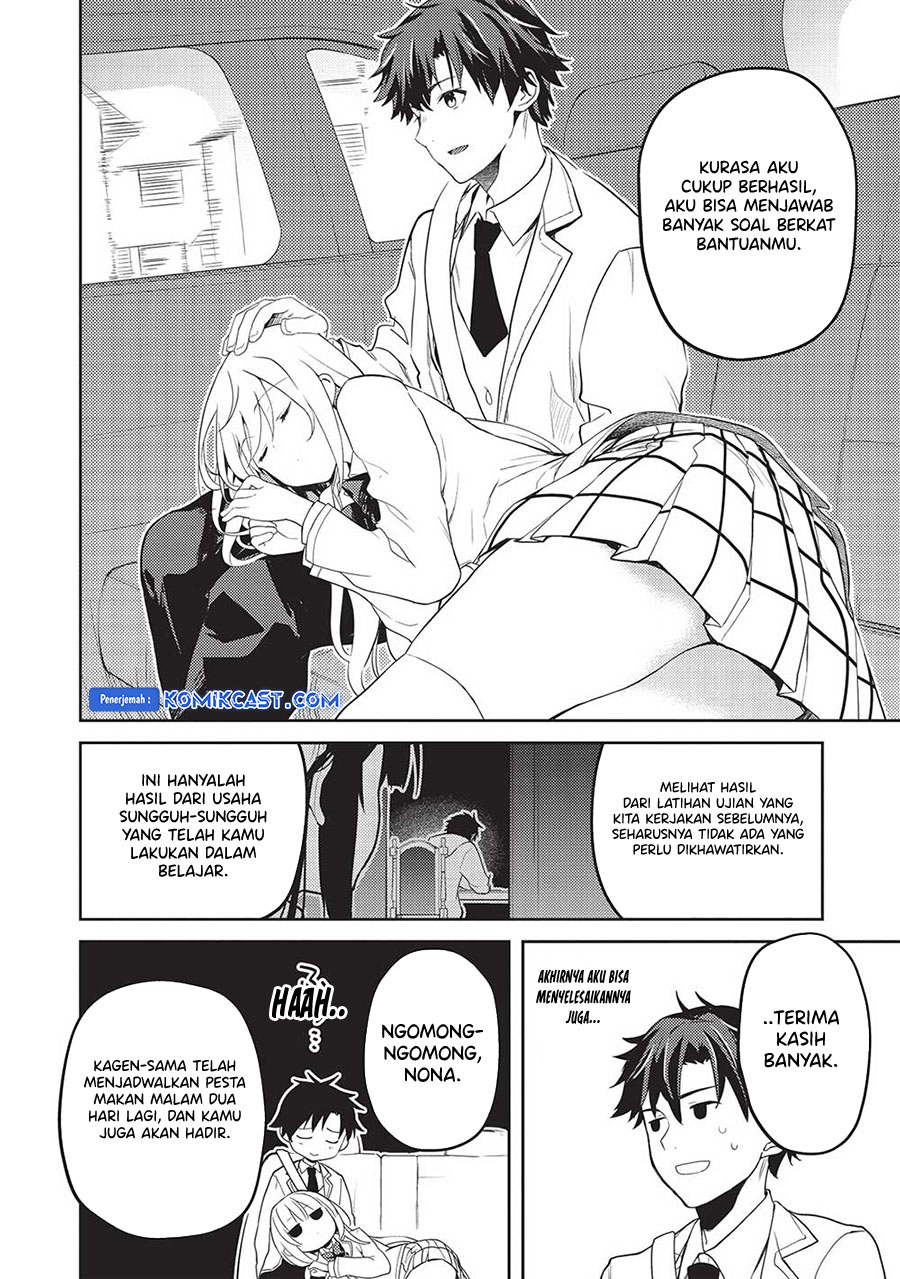 Saijo no Osewa ~Takane no Hana Darakena Meimon Kou de, Gakuin Ichi no Ojou-sama (Seikatsu Noryoku Kaimu) o Kagenagara Osewa suru Koto ni Narimashita~ chapter 17