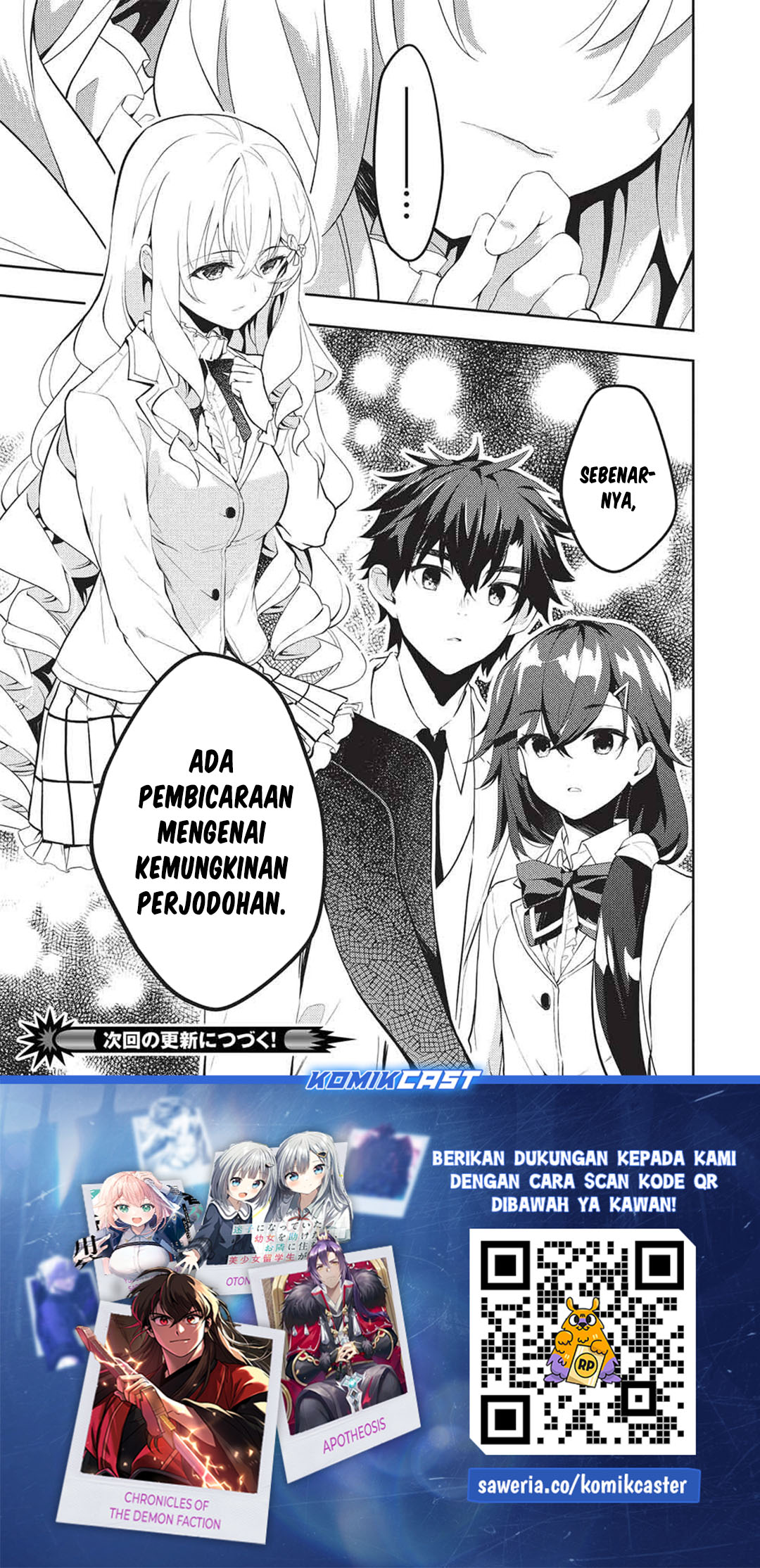 Saijo no Osewa Chapter 32 Bahasa Indonesia