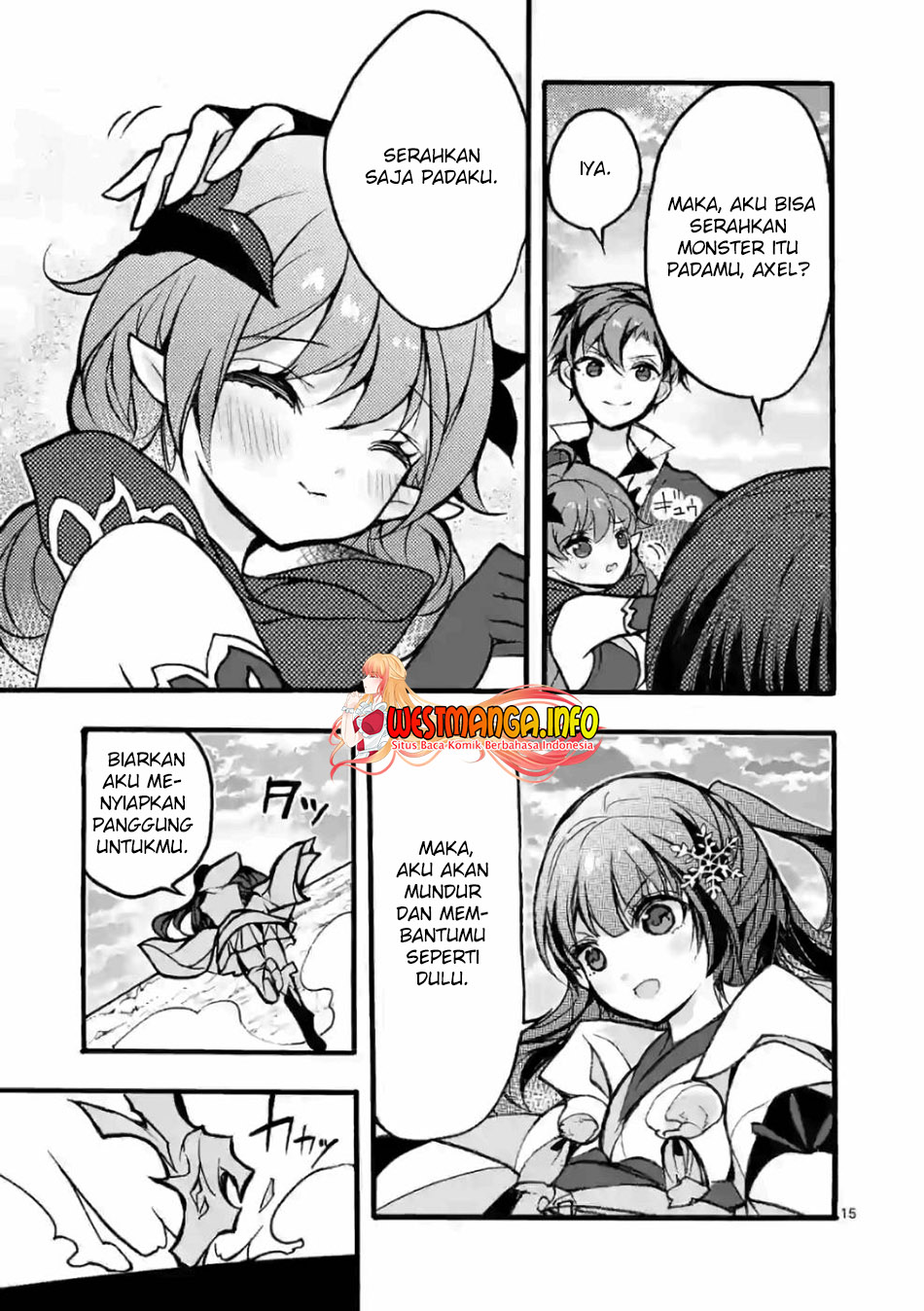Saikyou Shoku (Ryukishi) Kara Shokyu Shoku (Hakobiya) ni Nattano ni Naze ka Yushatachi Kara Tayoraretemasu Chapter 26 Bahasa Indonesia