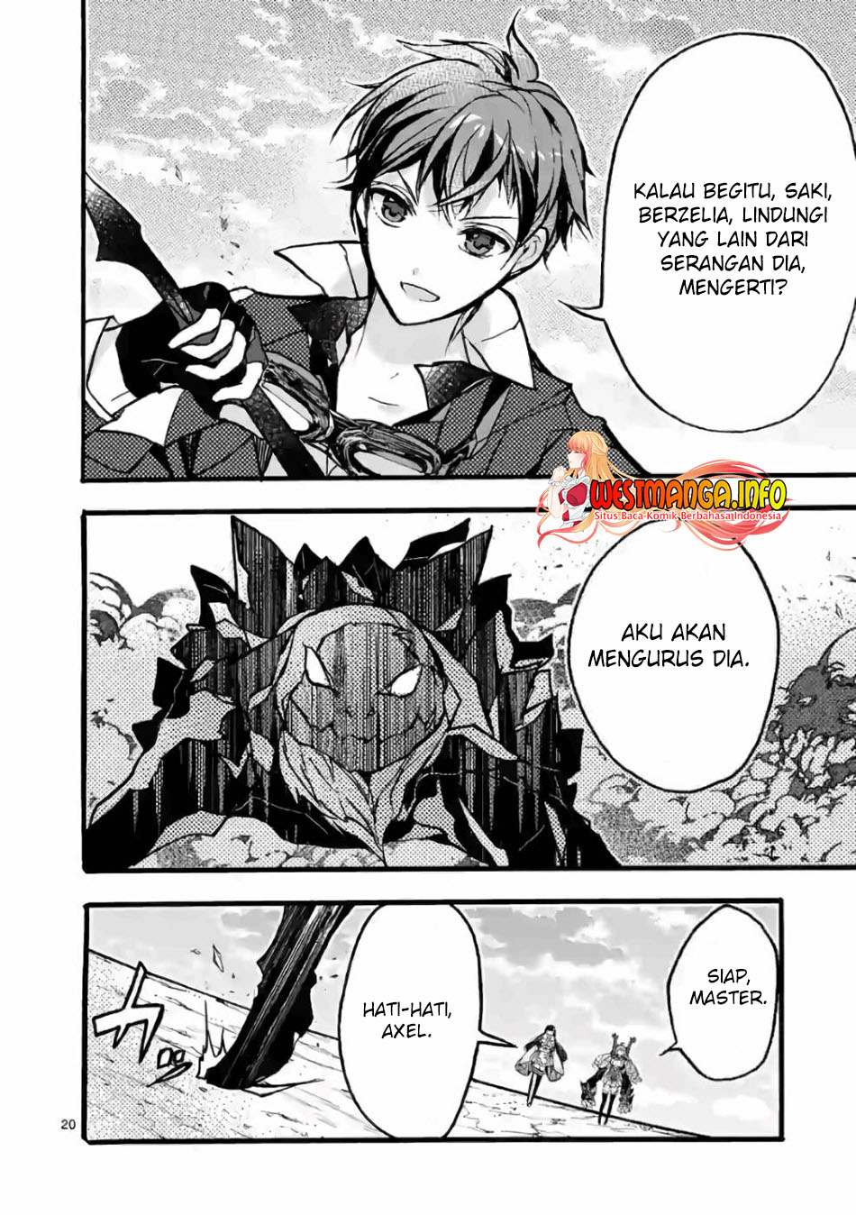 Saikyou Shoku (Ryukishi) Kara Shokyu Shoku (Hakobiya) ni Nattano ni Naze ka Yushatachi Kara Tayoraretemasu Chapter 26 Bahasa Indonesia