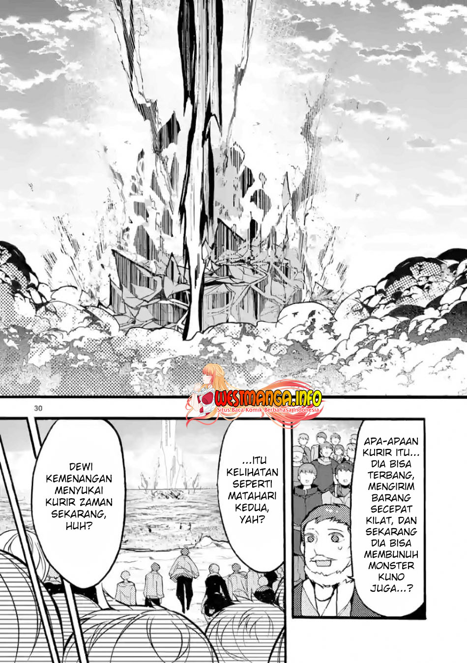 Saikyou Shoku (Ryukishi) Kara Shokyu Shoku (Hakobiya) ni Nattano ni Naze ka Yushatachi Kara Tayoraretemasu Chapter 26 Bahasa Indonesia