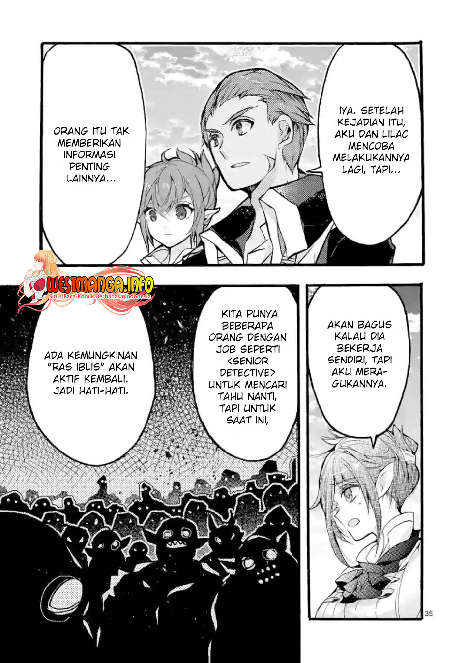 Saikyou Shoku (Ryukishi) Kara Shokyu Shoku (Hakobiya) ni Nattano ni Naze ka Yushatachi Kara Tayoraretemasu Chapter 26 Bahasa Indonesia