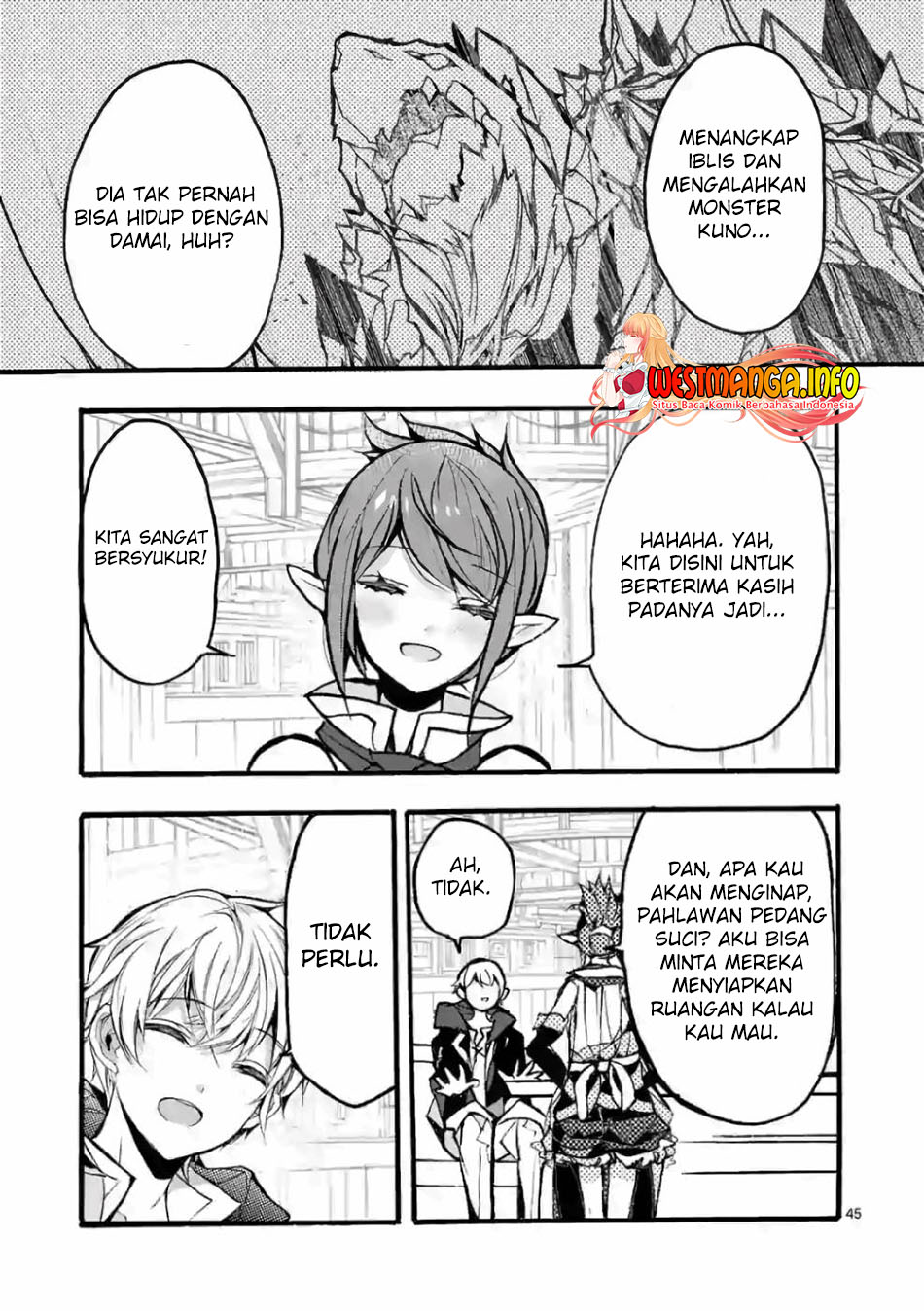 Saikyou Shoku (Ryukishi) Kara Shokyu Shoku (Hakobiya) ni Nattano ni Naze ka Yushatachi Kara Tayoraretemasu Chapter 26 Bahasa Indonesia