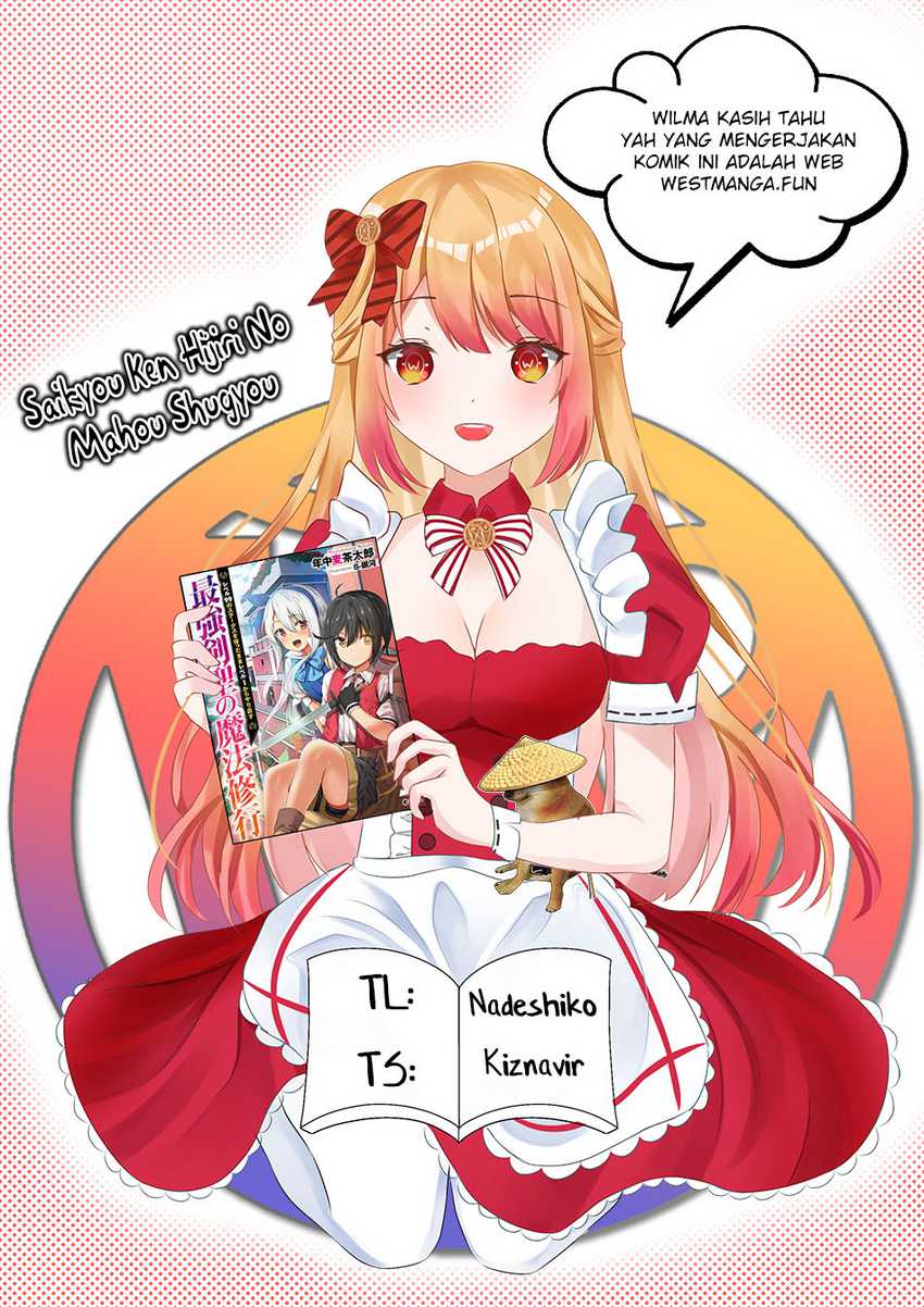 Saikyou Ken Hijiri No Mahou Shugyou: Level 99 No Status O Tamotta Mama Level 1 Kara Yarinaosu Chapter 13.1 Bahasa Indonesia
