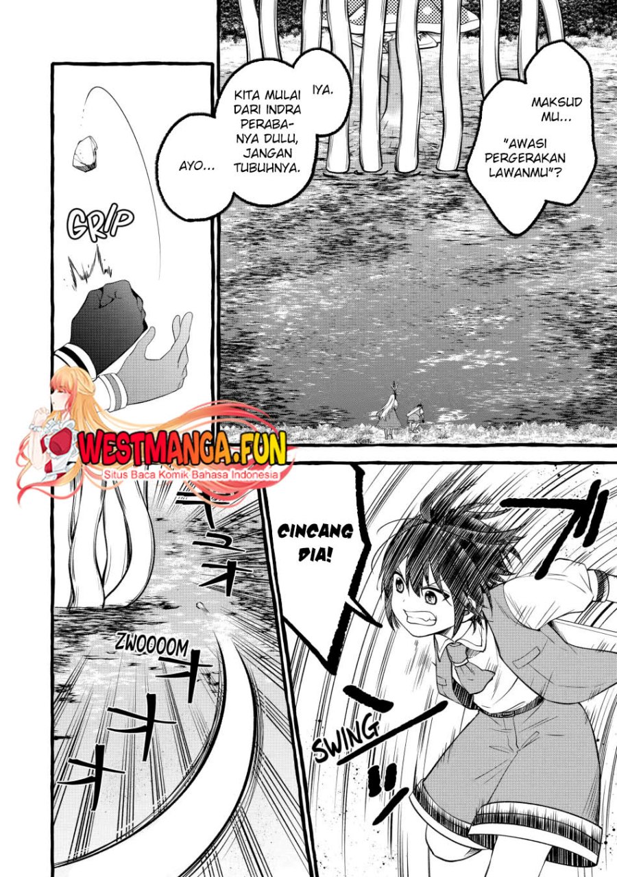 Saikyou Ken Hijiri No Mahou Shugyou: Level 99 No Status O Tamotta Mama Level 1 Kara Yarinaosu Chapter 13.2 Bahasa Indonesia