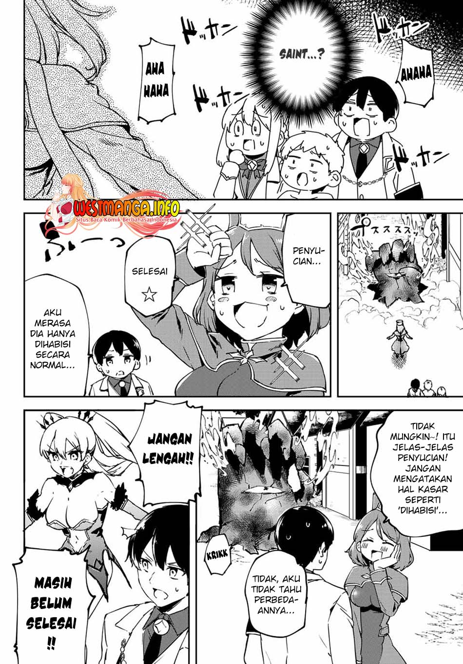 Saikyou Kurasu no Eirei 1000 Karada ga Shiranai Uchi ni Shigoto o Katadzukete Kurerushi Chapter 02.2 Bahasa Indonesia
