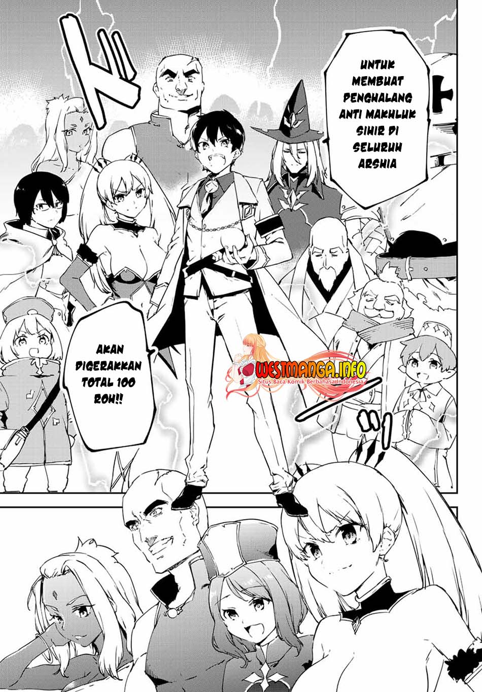 Saikyou Kurasu no Eirei 1000 Karada ga Shiranai Uchi ni Shigoto o Katadzukete Kurerushi Chapter 02.2 Bahasa Indonesia