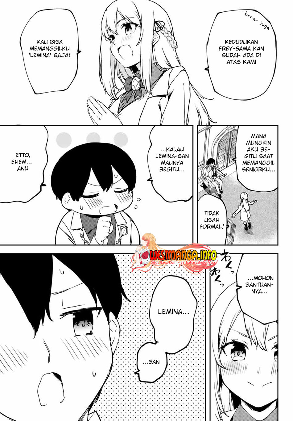 Saikyou Kurasu no Eirei 1000 Karada ga Shiranai Uchi ni Shigoto o Katadzukete Kurerushi Chapter 02.2 Bahasa Indonesia