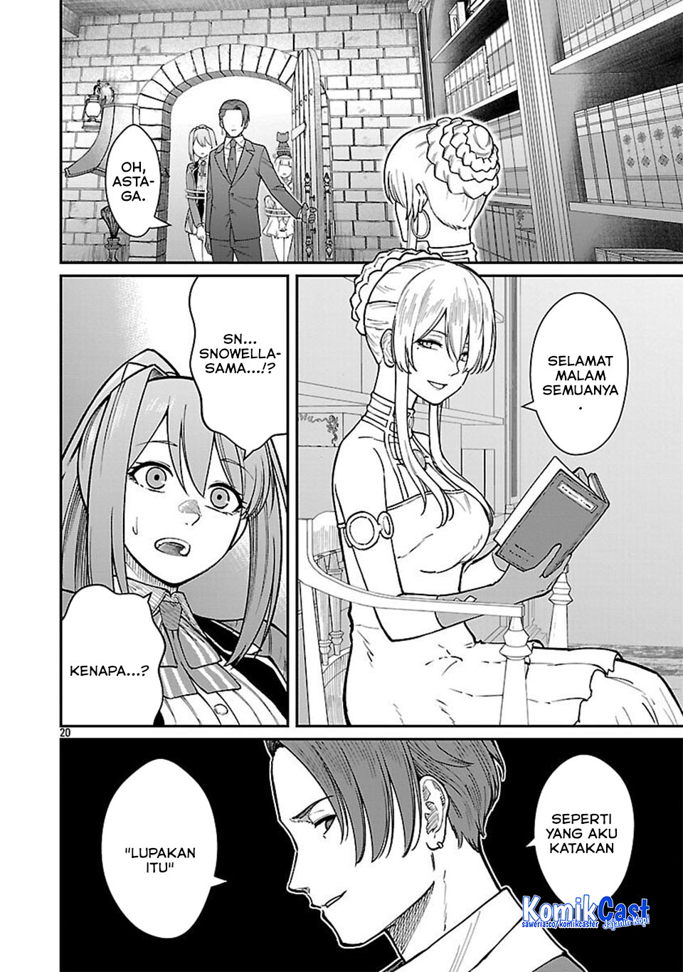 Saikyou no Maou ni Kitaerareta Yuusha Chapter 31 Bahasa Indonesia