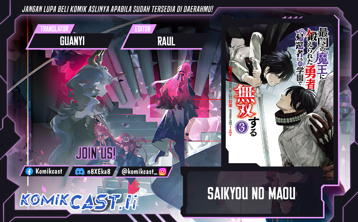 Saikyou no Maou ni Kitaerareta Yuusha Chapter 34 Bahasa Indonesia