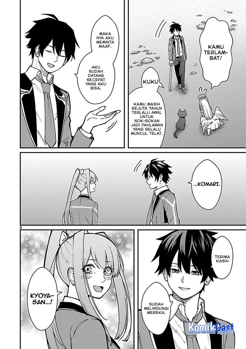 Saikyou no Maou ni Kitaerareta Yuusha Chapter 34 Bahasa Indonesia