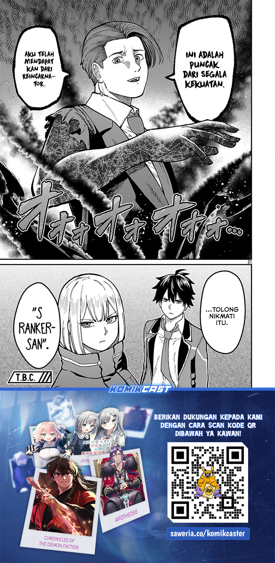 Saikyou no Maou ni Kitaerareta Yuusha Chapter 34 Bahasa Indonesia