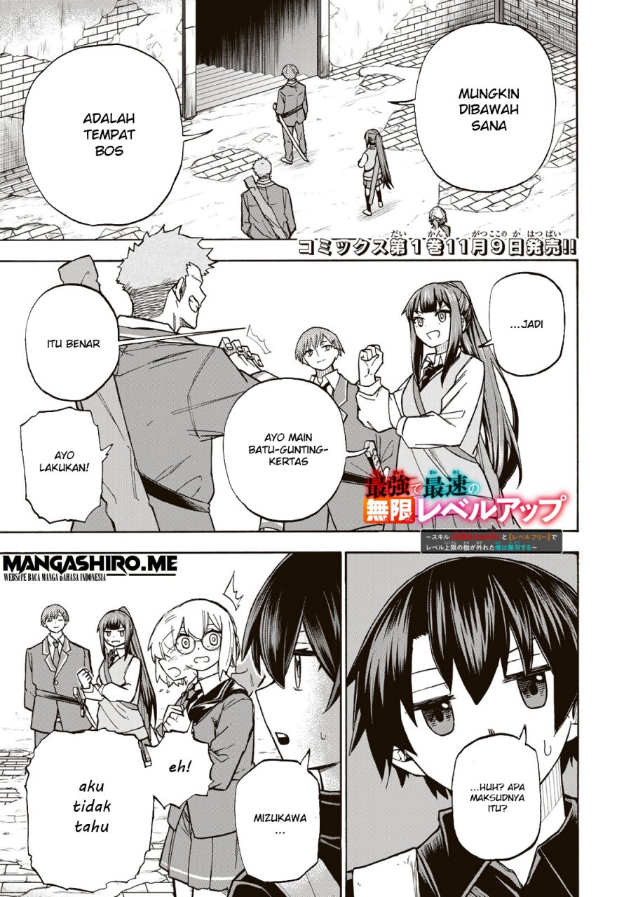 Saikyou de Saisoku no Mugen Level Up chapter 6