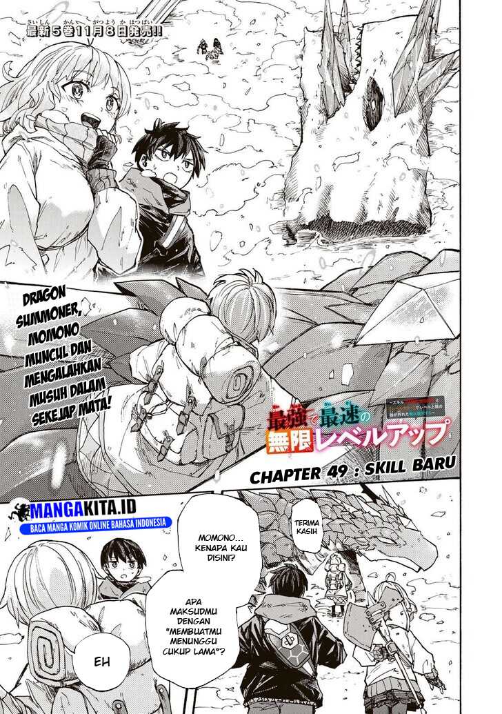 Saikyou de Saisoku no Mugen Level Up chapter 49