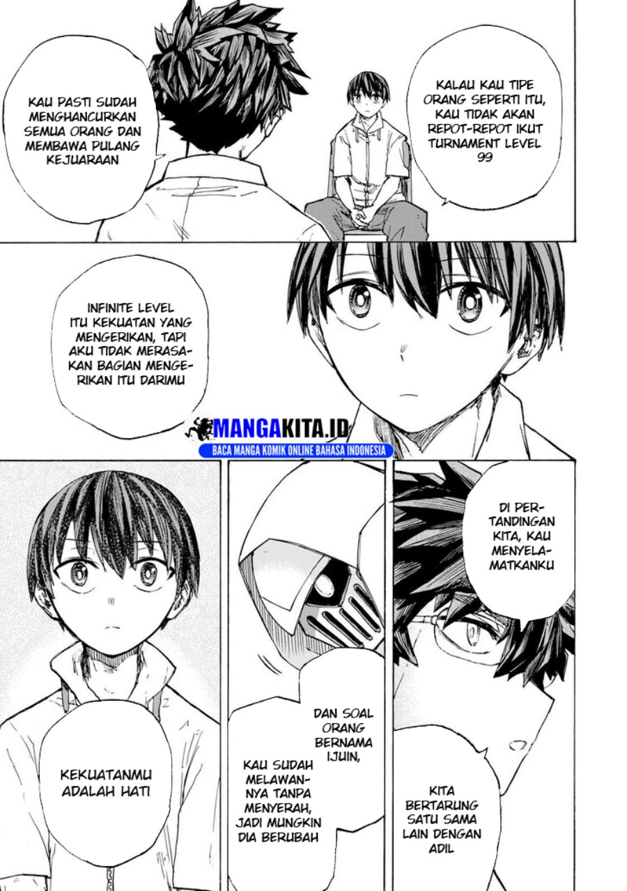 Saikyou de Saisoku no Mugen Level Up Chapter 61 Bahasa Indonesia