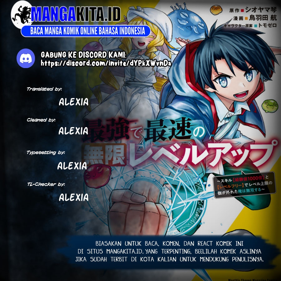 Saikyou de Saisoku no Mugen Level Up Chapter 65 Bahasa Indonesia