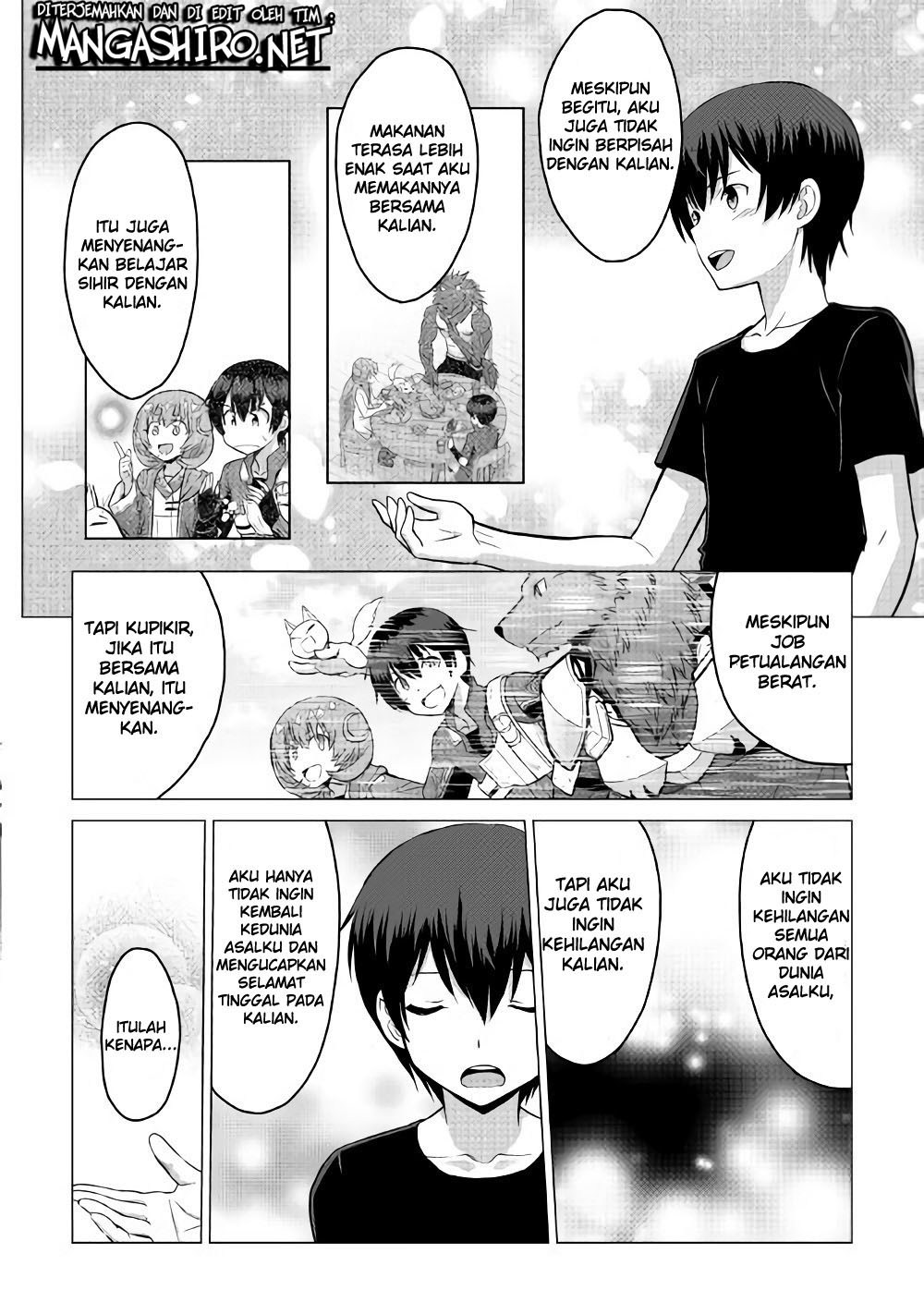 Saikyou no Shokugyou wa Yuusha demo Kenja demo naku Kanteishi (Kari) rashii desu yo? Chapter 16.2 Bahasa Indonesia