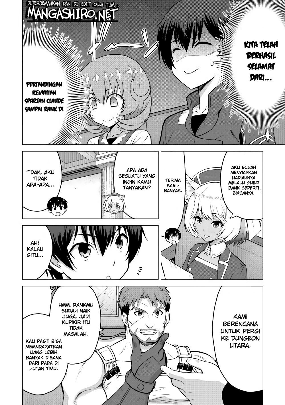 Saikyou no Shokugyou wa Yuusha demo Kenja demo naku Kanteishi (Kari) rashii desu yo? Chapter 16.2 Bahasa Indonesia