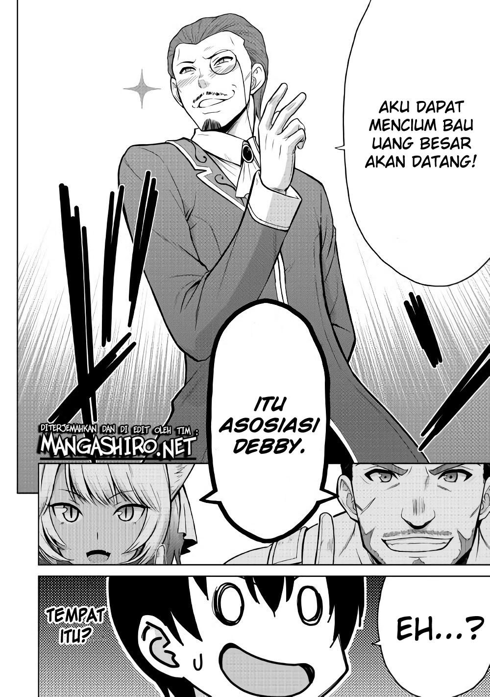 Saikyou no Shokugyou wa Yuusha demo Kenja demo naku Kanteishi (Kari) rashii desu yo? Chapter 16.2 Bahasa Indonesia