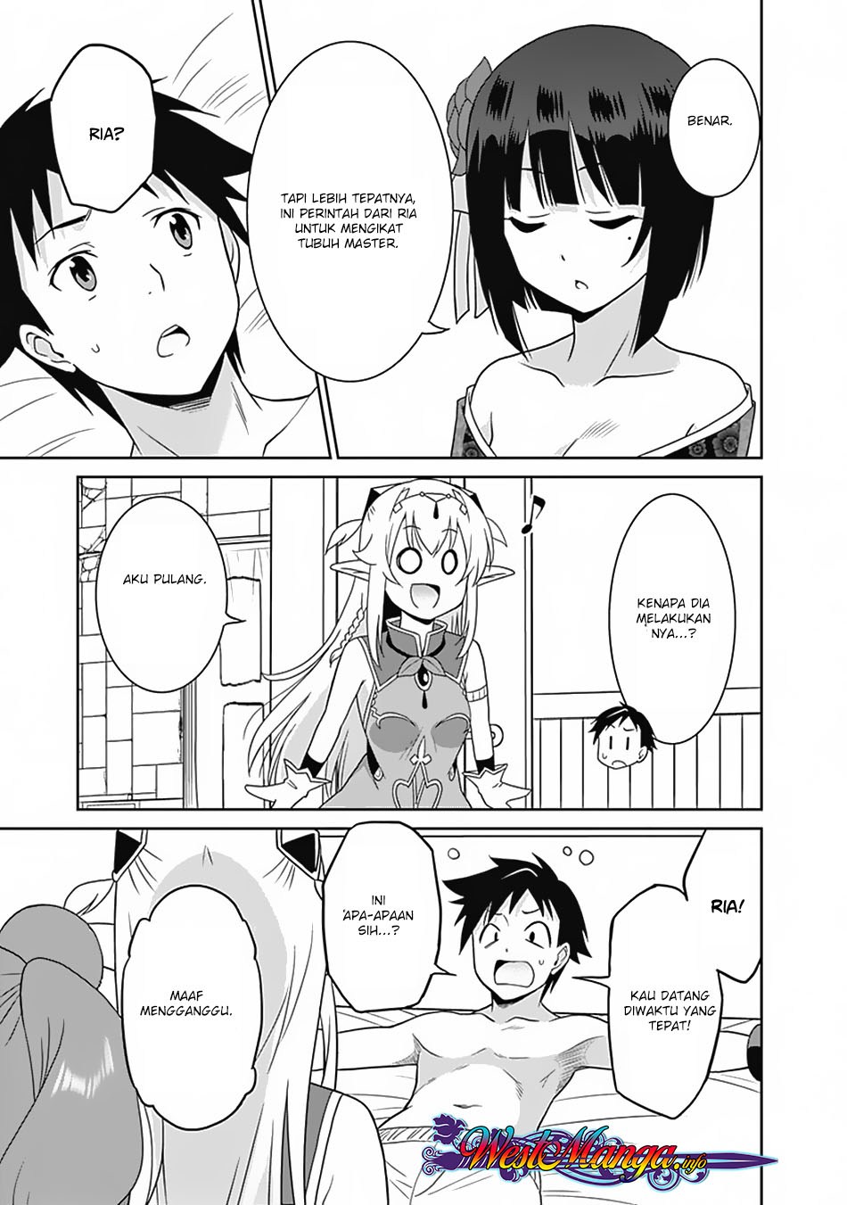 Saikyou no Shuzoku ga Ningen Datta Ken Chapter 18 Bahasa Indonesia