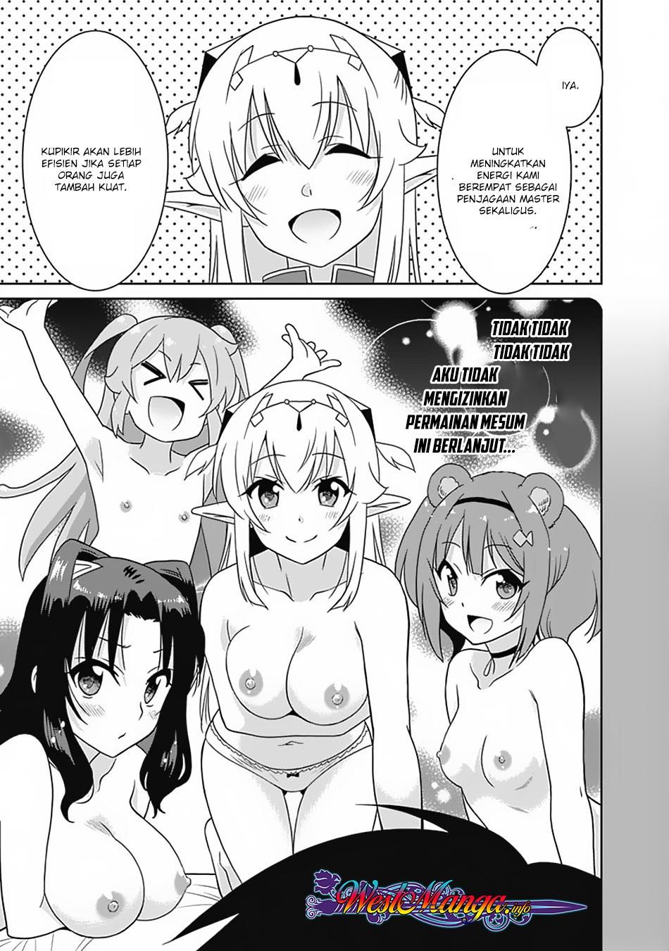 Saikyou no Shuzoku ga Ningen Datta Ken Chapter 18 Bahasa Indonesia