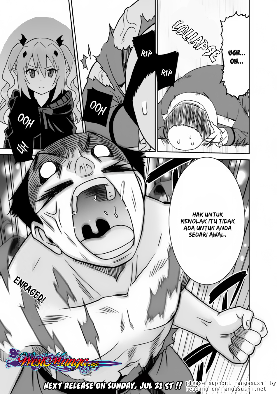 Saikyou no Shuzoku ga Ningen Datta Ken Chapter 23 Bahasa Indonesia