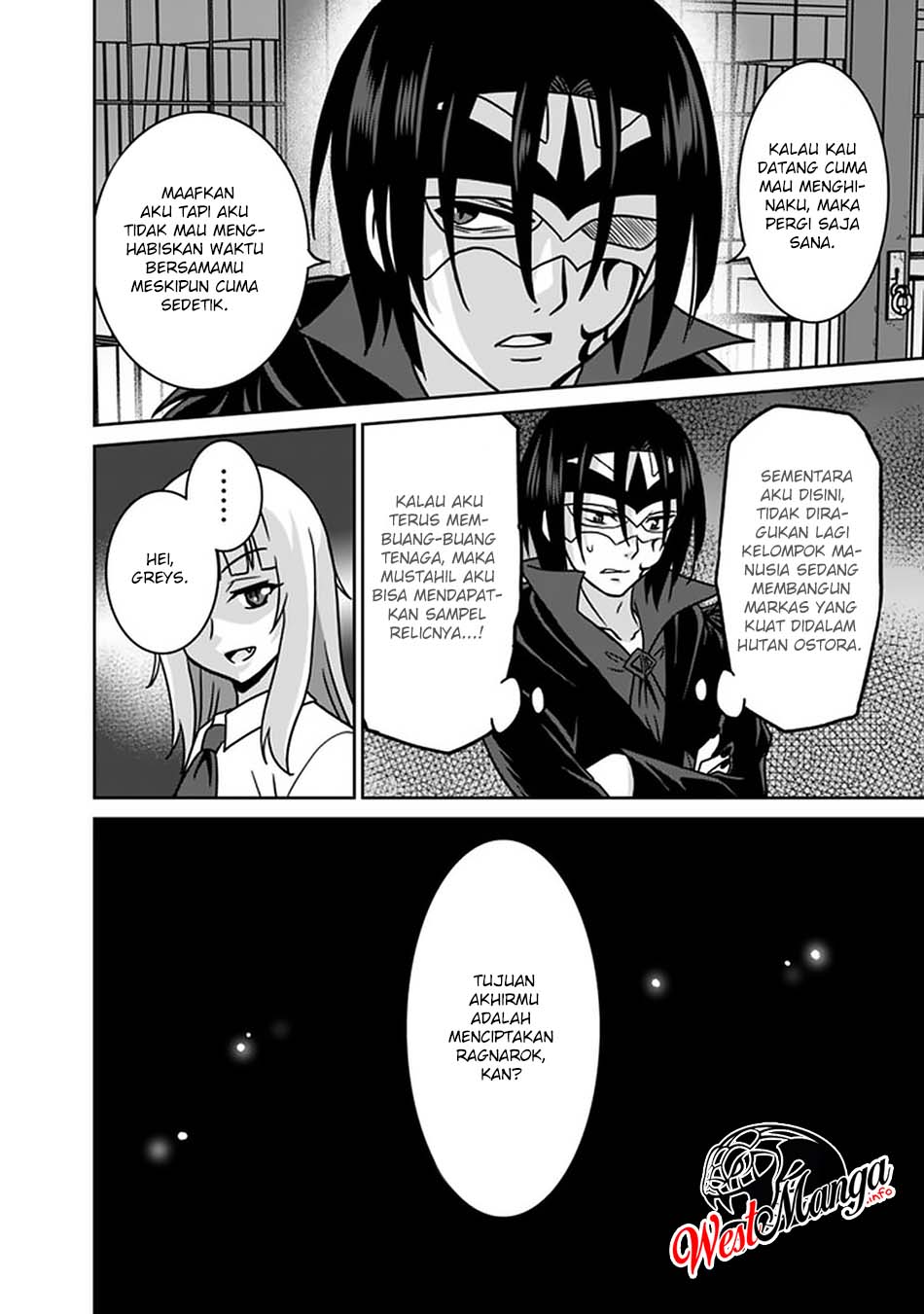 Saikyou no Shuzoku ga Ningen Datta Ken Chapter 52 Bahasa Indonesia