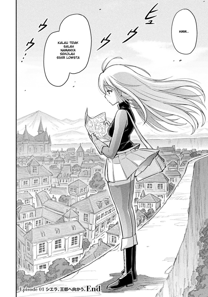 Saikyou no Youhei Shoujo no Gakuen Seikatsu (School Life of A Mercenary Girl) chapter 1