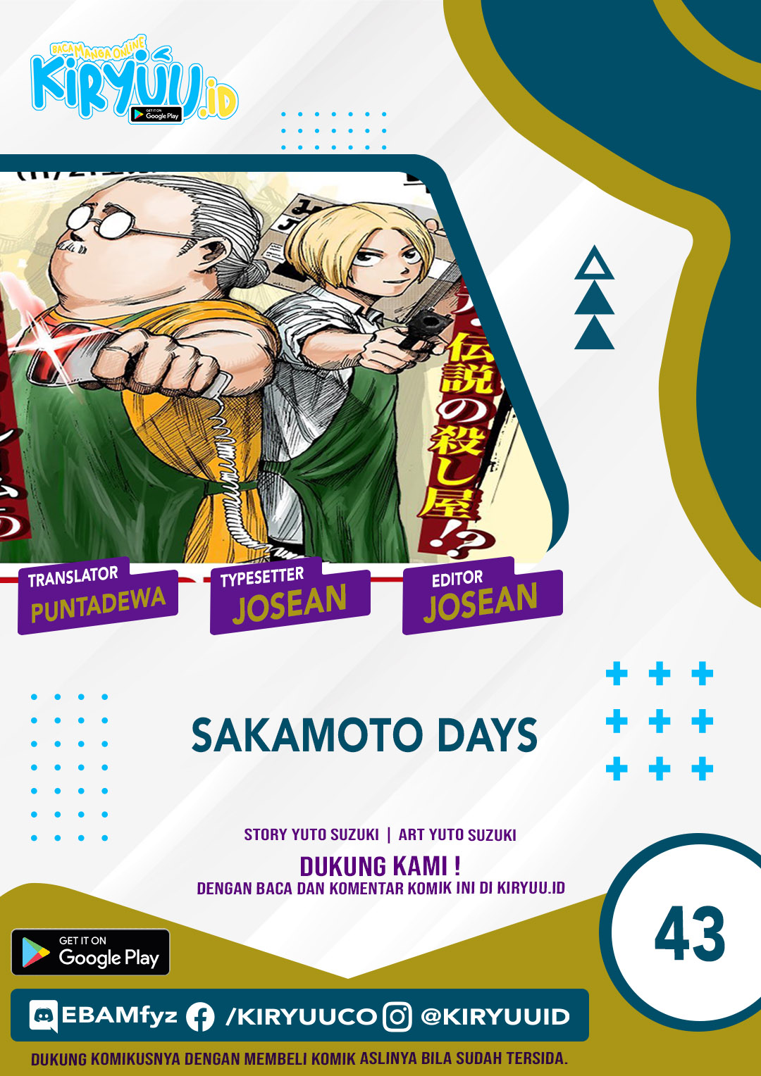 Sakamoto Days Chapter 43 Bahasa Indonesia
