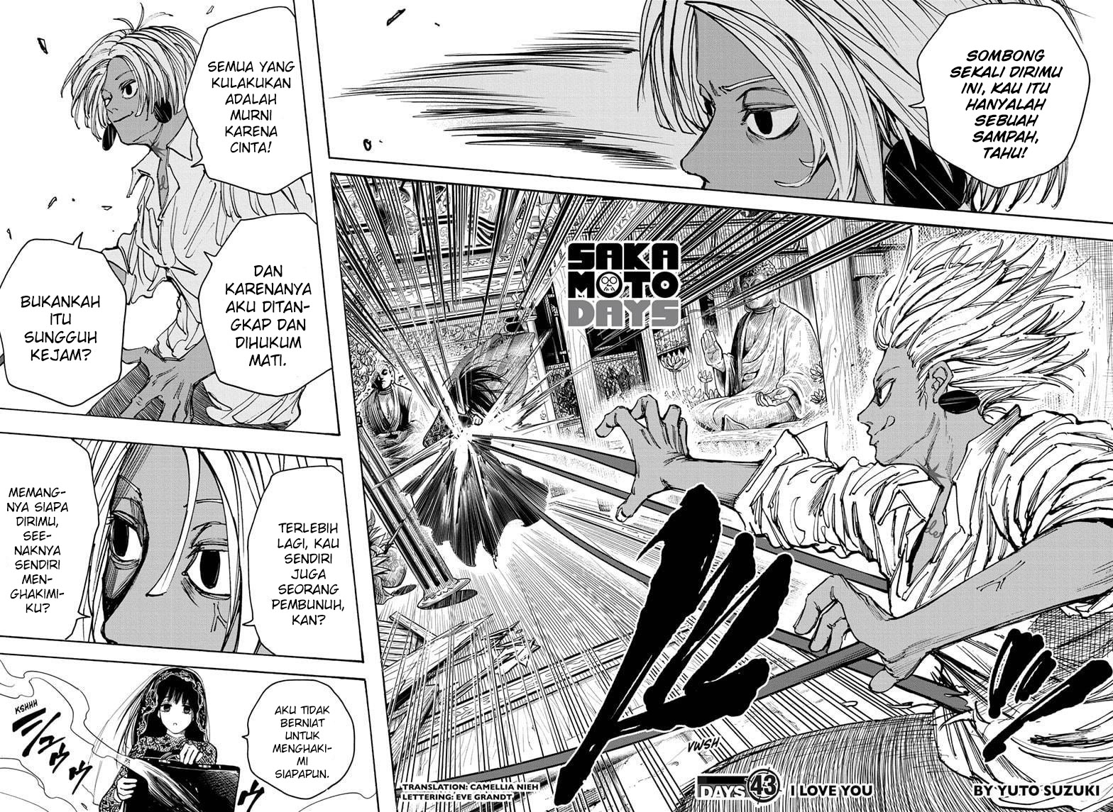 Sakamoto Days Chapter 43 Bahasa Indonesia