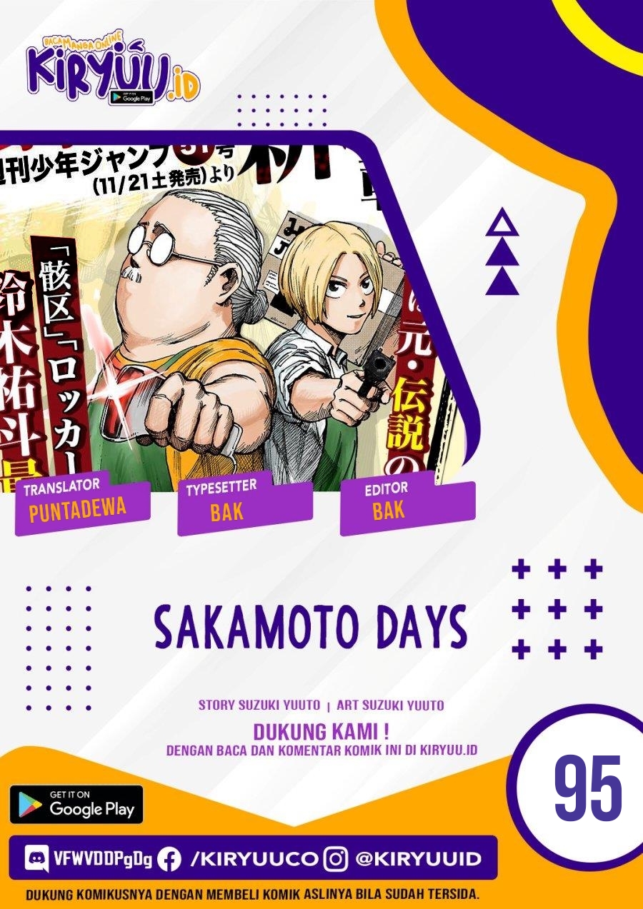 Sakamoto Days Chapter 95 Bahasa Indonesia