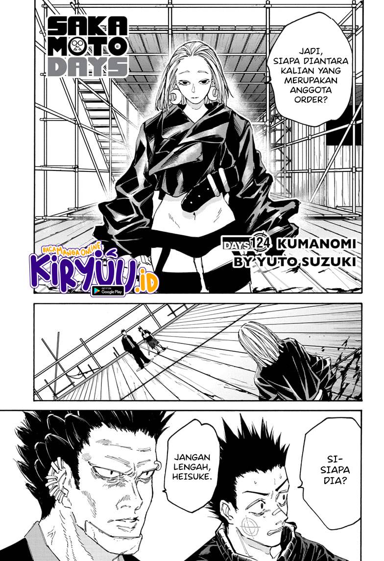 Dilarang COPAS - situs resmi www.mangacanblog.com - Komik sakamoto days 124 - chapter 124 125 Indonesia sakamoto days 124 - chapter 124 Terbaru 1|Baca Manga Komik Indonesia|Mangacan