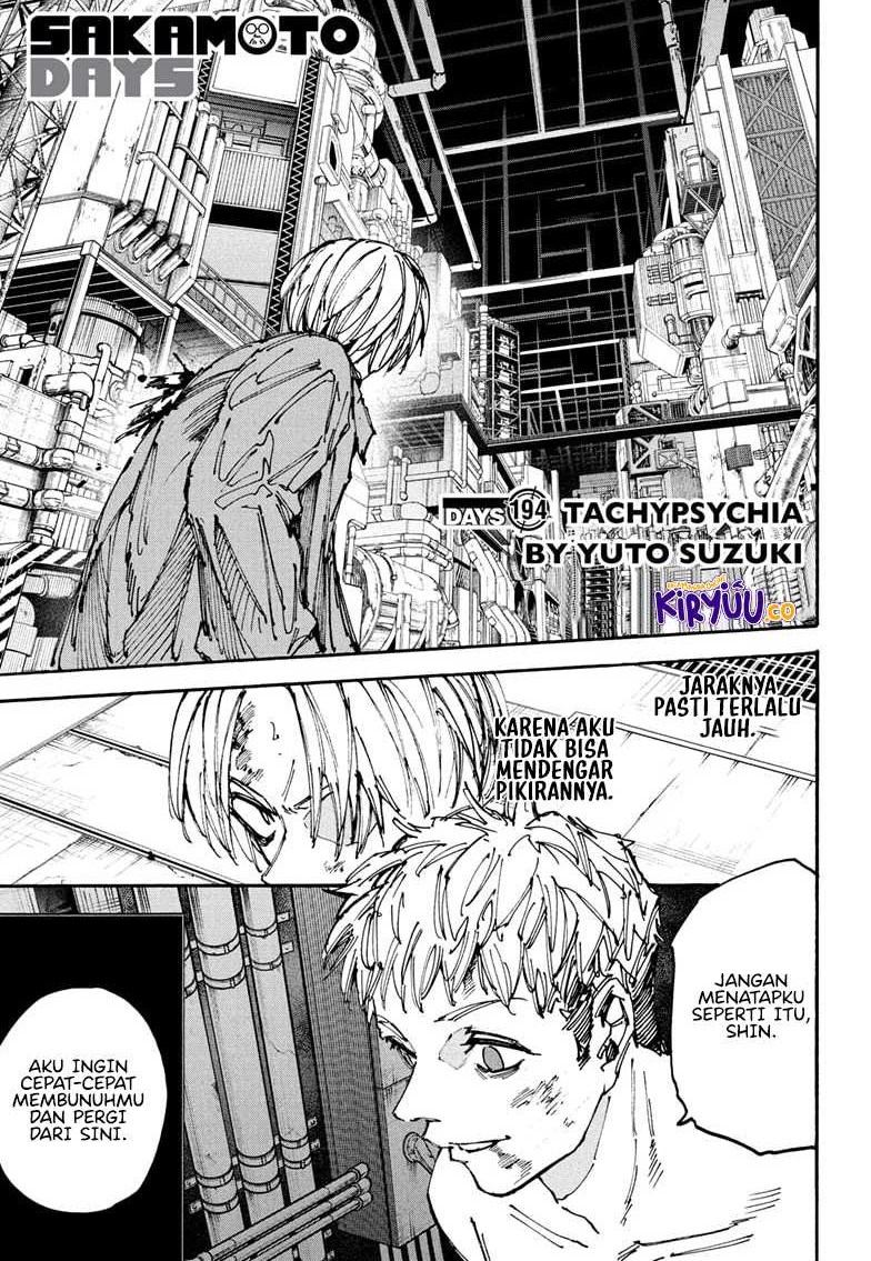 Dilarang COPAS - situs resmi www.mangacanblog.com - Komik sakamoto days 194 - chapter 194 195 Indonesia sakamoto days 194 - chapter 194 Terbaru 1|Baca Manga Komik Indonesia|Mangacan