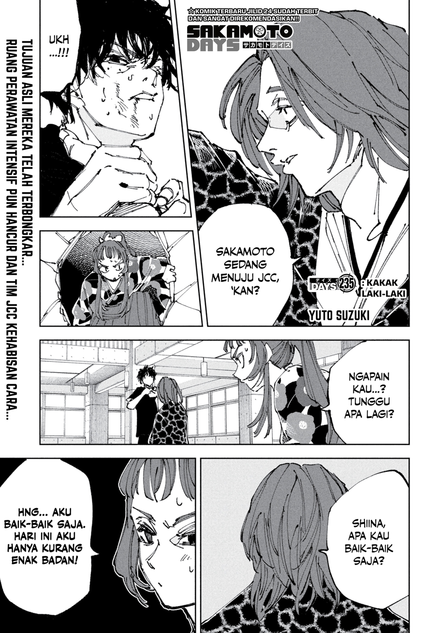 Sakamoto Days Chapter 235 Bahasa Indonesia